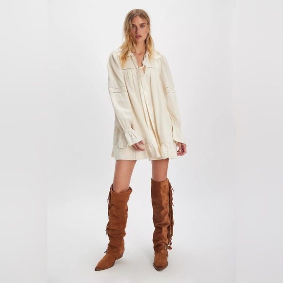 NWOT 5 O'clock Tea Time mini dress by Free People in size Medium - Picture 14 of 15